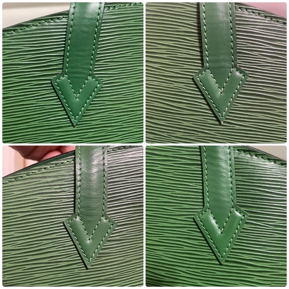 Louis Vuitton Epi Green St Jacques Handbag - Picture 14 of 16